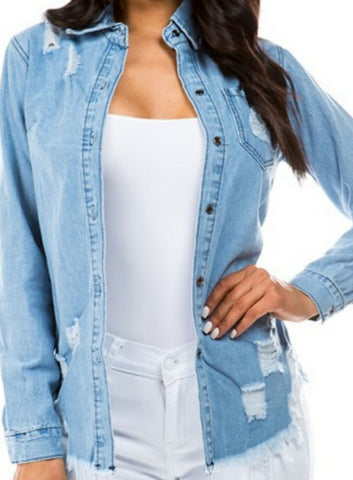 Denim Shirt Jacket