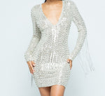 Pearl Sequins Dress